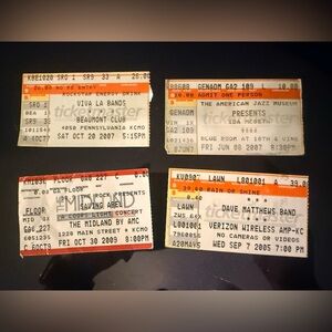 Vintage Concerts Kansas City Collection Dave Matthews Band 2005